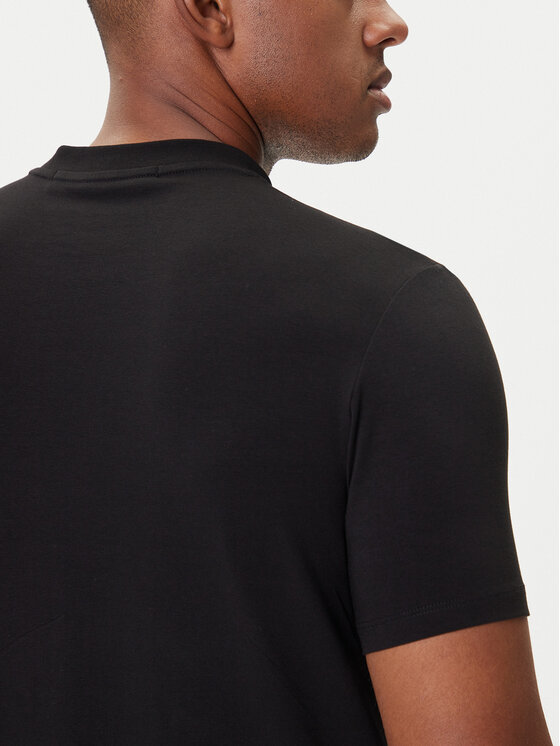 KARL LAGERFELD KARL LAGERFELD Marškinėliai 755051 554235 Juoda Regular Fit