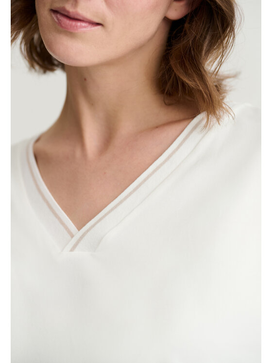 TATUUM TATUUM Halenka AJSALA 1 Krémová Classic Fit