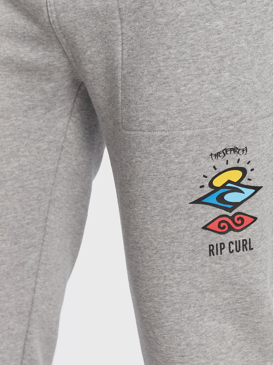Rip Curl Rip Curl Spodnji del trenirke Search Icon CPACL9 Siva Straight Fit