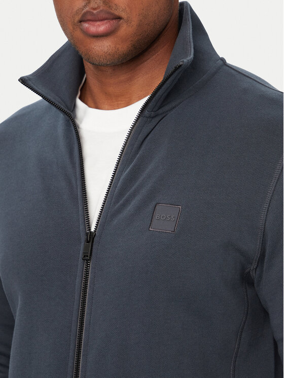 BOSS BOSS Mikina Zestart 50511709 Tmavomodrá Regular Fit