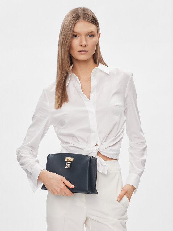 MICHAEL Michael Kors MICHAEL Michael Kors Дамска чанта Ruby 30S3GR0M2L Тъмносин