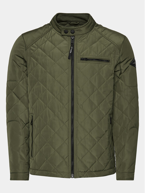 REPLAY Replay Kurtka przejściowa M8000.000.84442 Khaki Regular Fit