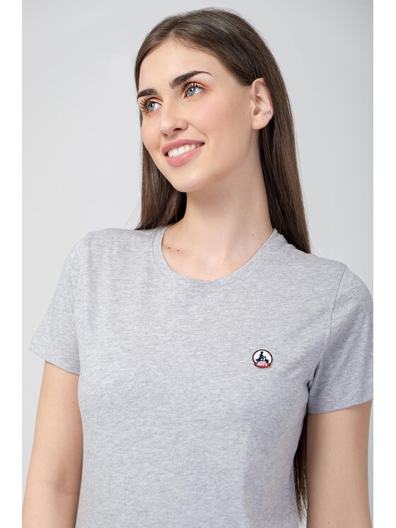 Jott Jott T-Shirt Rosas Szary Regular Fit