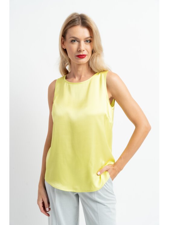 CLICK CLICK Halenka Top Topika Lime Zelená Standard Fit