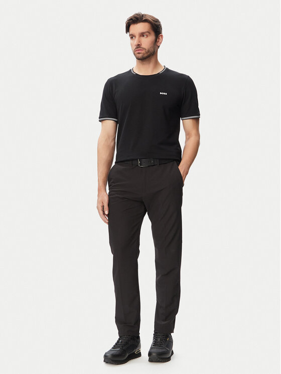 BOSS Boss T-särk Taul 50521245 Must Regular Fit
