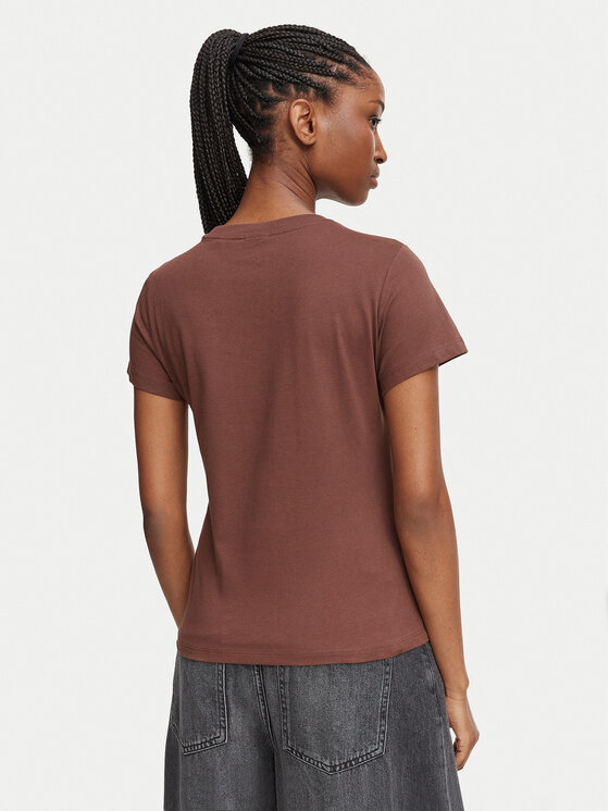 HUGO HUGO Тишърт Damatee_B 50575770 Кафяв Regular Fit