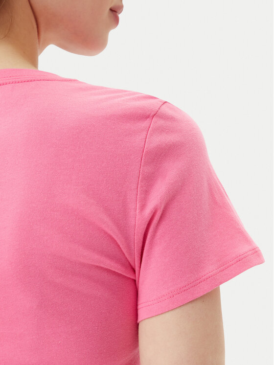 Gap Gap T-shirt 776775-04 Ružičasta Regular Fit
