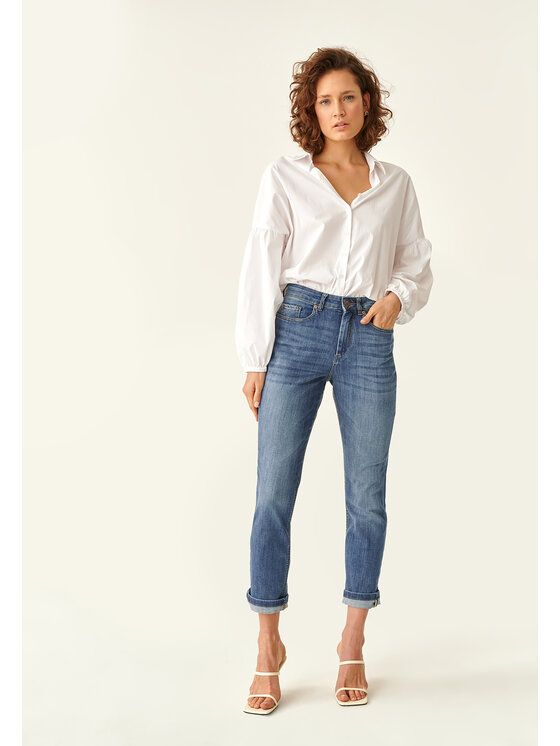 TATUUM TATUUM Džínsy SAKKA Modrá Loose Fit