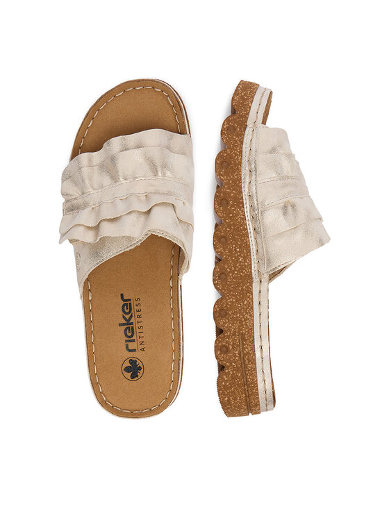 Rieker Rieker Чехли CEO-V8763-60 Златист