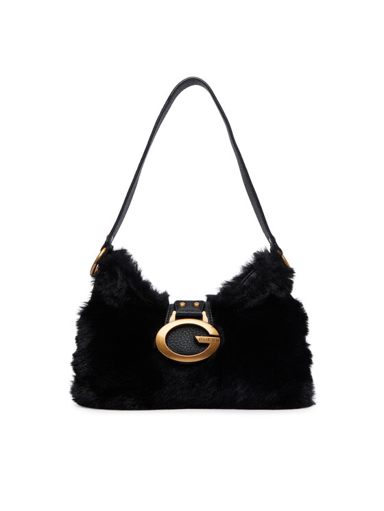 Guess Guess Дамска чанта Camden Mini HWFB93 08720 Черен