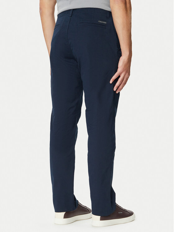 Calvin Klein Jeans Calvin Klein Jeans Kalhoty z materiálu LV04RF618G Tmavomodrá Slim Fit