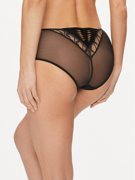 Chantelle X Chantelle X Klassischer Damenslip mit hoher Taille Xpression C05GC5 Schwarz