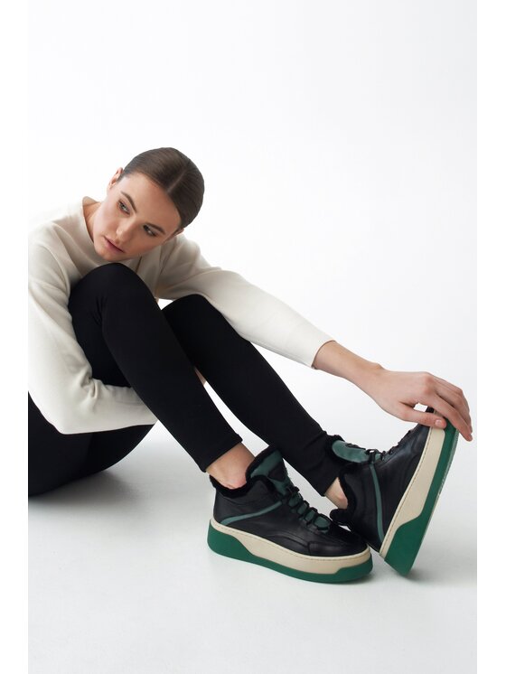 Estro Estro Sneakersy ER00111963 Zelená
