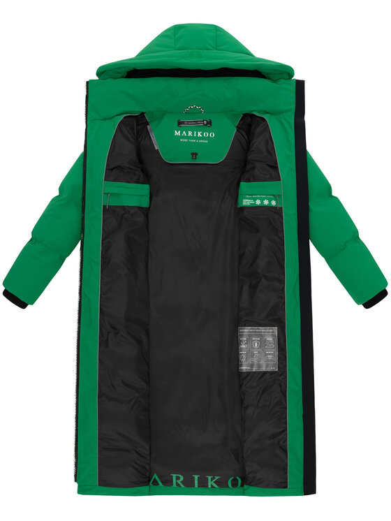 Marikoo Marikoo Kurtka zimowa Tikoraa Zielony Regular Fit