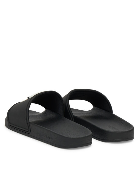 KARL LAGERFELD KARL LAGERFELD Klapki Kondo KL70005A Czarny