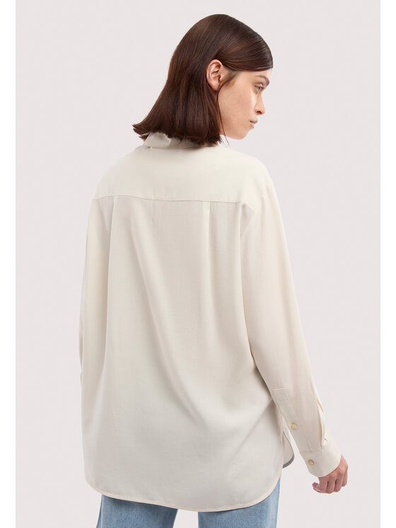 Trussardi Trussardi Camicia 51426300034N002 Crema Regular Fit