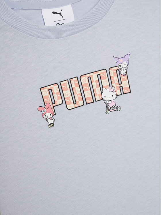 Puma Puma T-Shirt PUMA X Hello Kitty And Friends 630062 Modrá Regular Fit