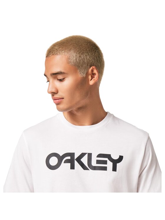 Oakley Oakley T-Shirt FOA404011 Biały Regular Fit