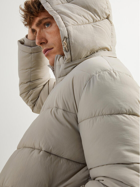Selected Homme Selected Homme Μπουφάν χειμωνιάτικο Cooper 16089959 Μπεζ Regular Fit