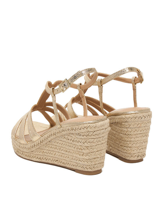 JENNY JENNY Espadryle CEO-SXH89783 Złoty