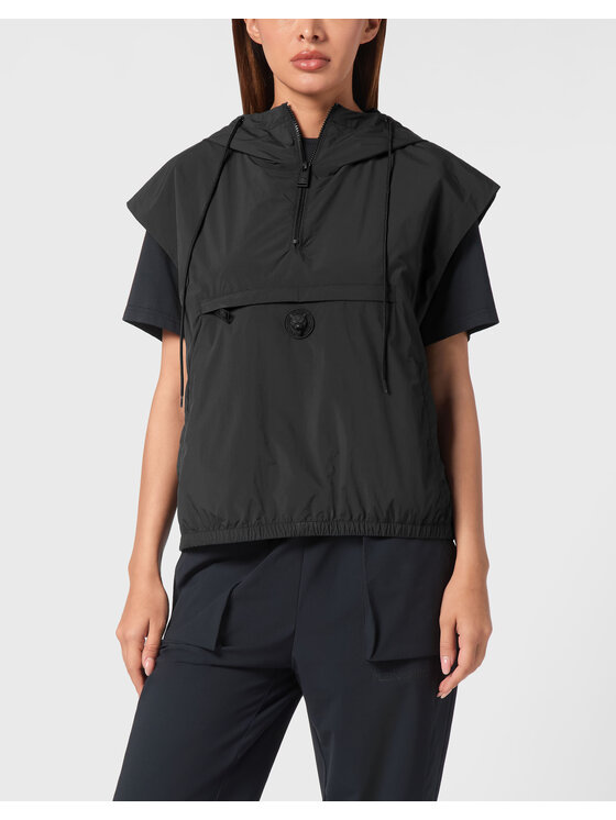 Plein Sport Plein Sport Bezrękawnik 22411 Czarny Regular Fit