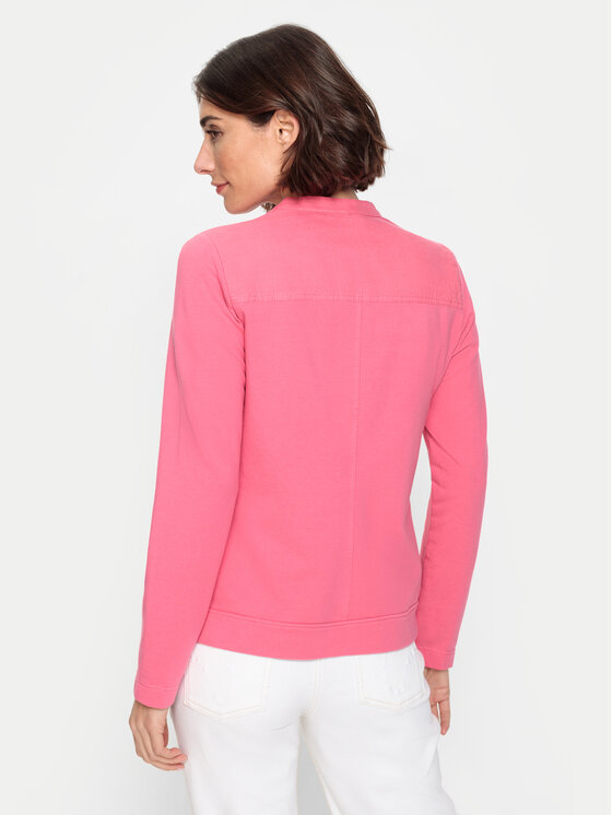 Olsen Olsen Bluza 11201572 Różowy Regular Fit