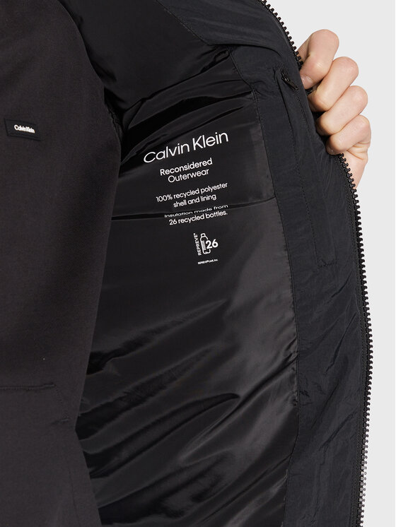 Calvin Klein Calvin Klein Зимно яке K10K110336 Черен Regular Fit