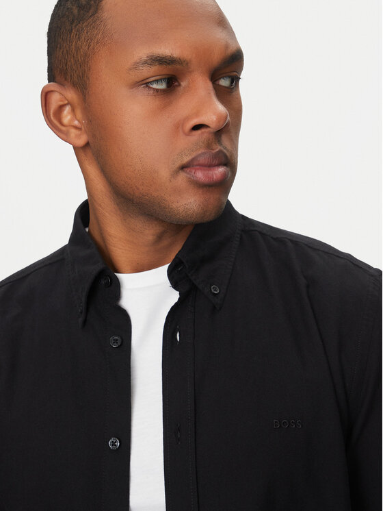 BOSS BOSS Cămașă Rickert 50519707 Negru Regular Fit