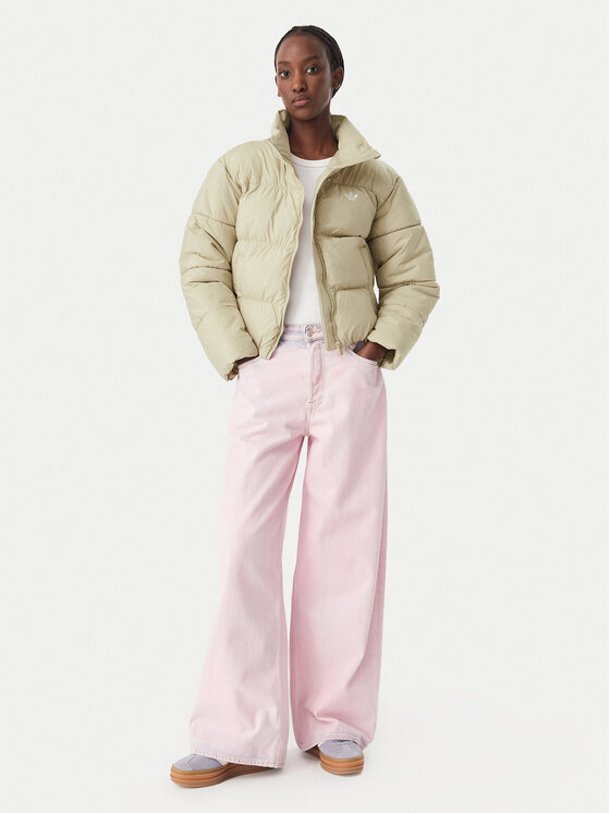 adidas adidas Kurtka zimowa KR9580 Beżowy Regular Fit