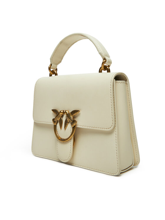PINKO PINKO Handtasche Love One Top Handle Mini Light PE 23 PLTT 100071 A0F1 Écru