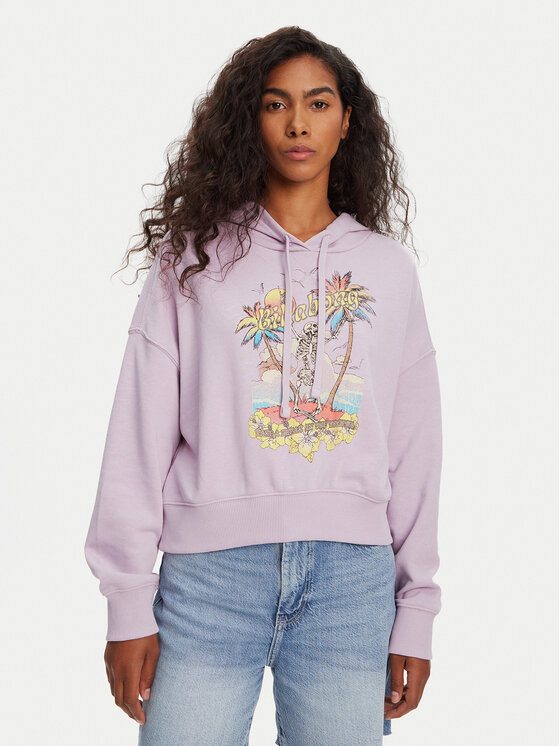 Billabong Billabong Bluză All Time EBJFT00146 Violet Boxy Fit