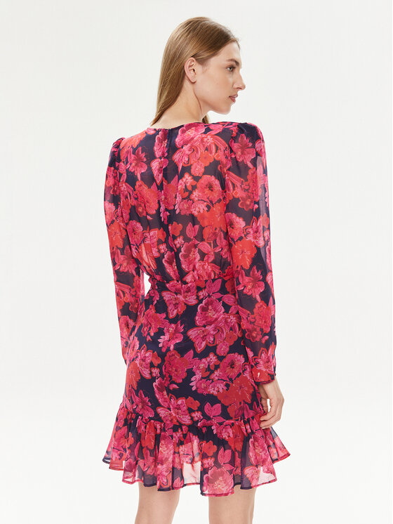 Morgan Morgan Poletna obleka 241-RANDA.F Roza Slim Fit