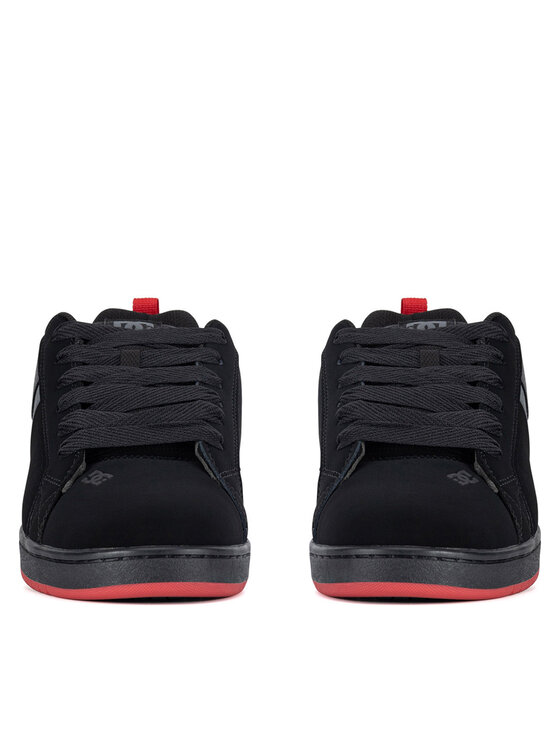 DC DC Sneakersy COURT GRAFFIK SQ ADYS100442-BYR Černá