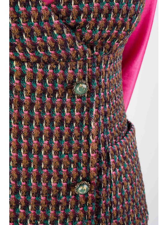 PINKO Pinko Sukienka codzienna AZALEIA Kolorowy Slim Fit