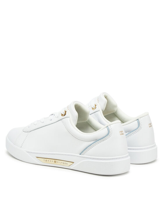 Tommy Hilfiger Tommy Hilfiger Sneakersy Chic Court Sneaker FW0FW08642 Bílá