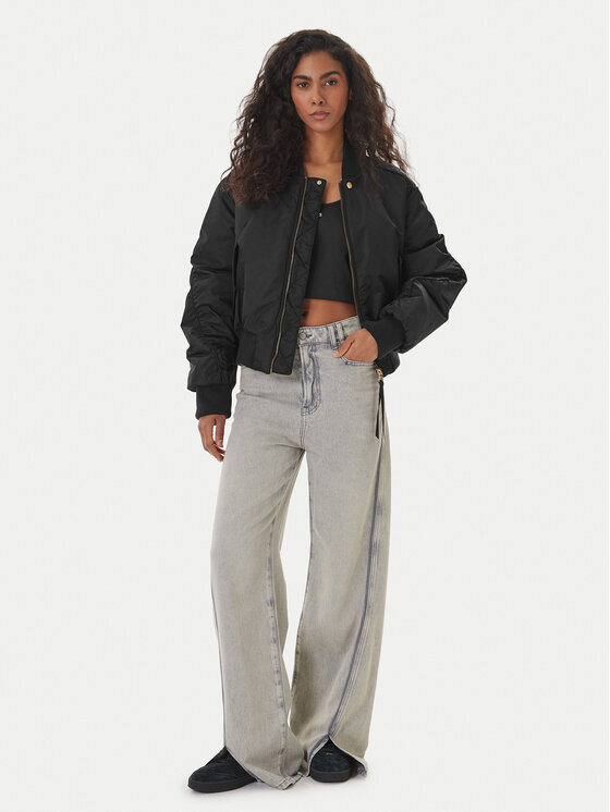 HUGO HUGO Geacă bomber Ferida-2 50550687 Negru Relaxed Fit