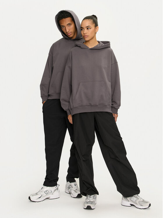 2005 2005 Суитшърт Unisex Blank Сив Loose Fit