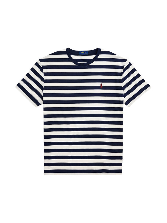 Polo Ralph Lauren Polo Ralph Lauren T-Shirt 710803479030 Biały Custom Slim Fit