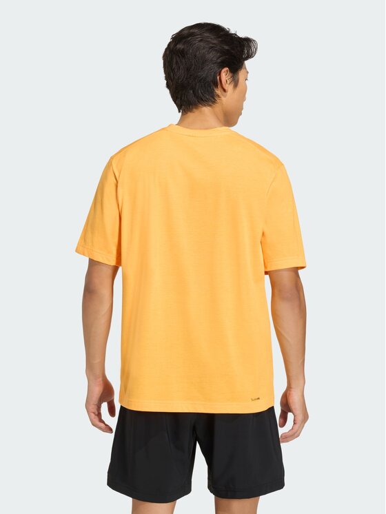 adidas adidas Koszulka techniczna 158826 Pomarańczowy Regular Fit