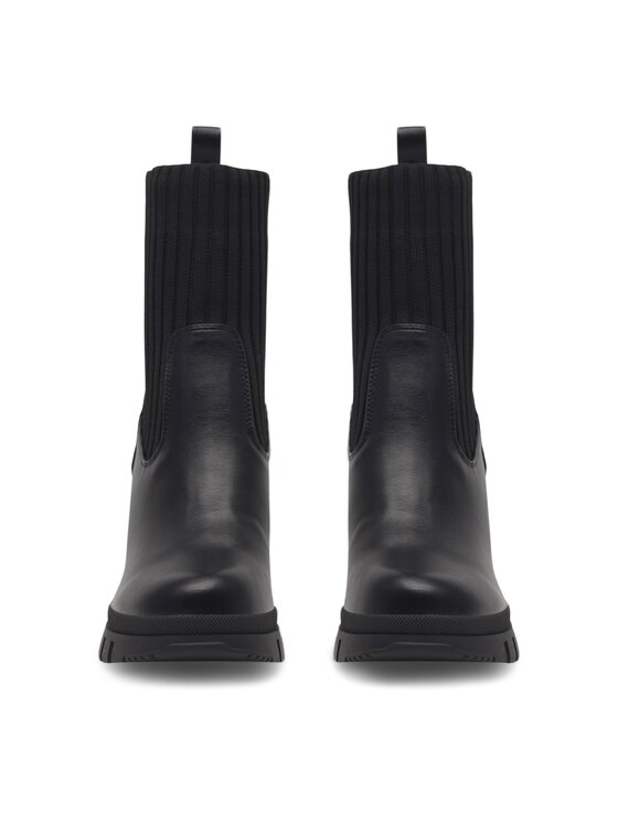 DeeZee DeeZee Īsie zābaki EMADE WS5955-07 Melns