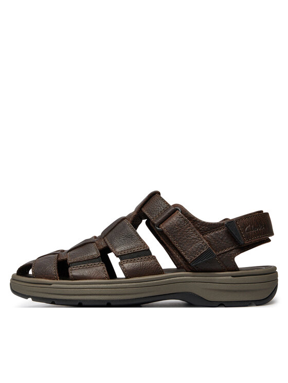 Clarks Clarks Sandały Saltway Cove 26176900 Brązowy