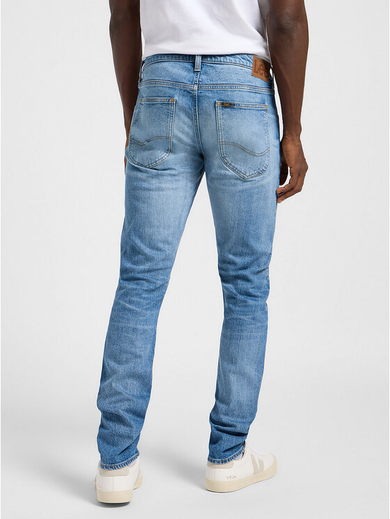 Lee Lee Jeansy LUKE Niebieski Slim Fit