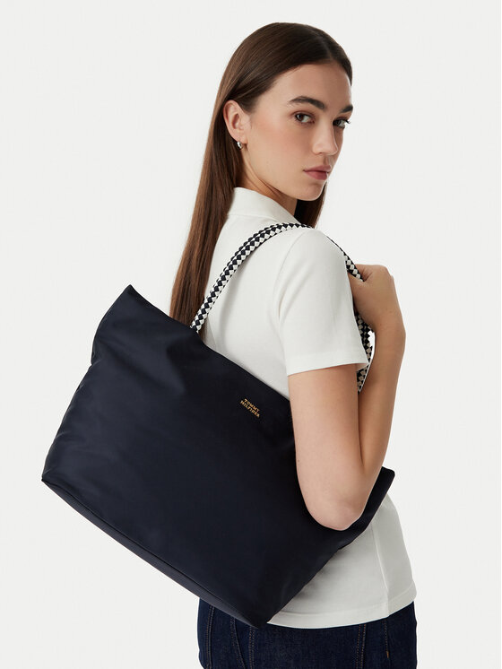 Tommy Hilfiger Geantă Th Marina Hobo/Tote Nylon AW0AW18862 Bleumarin