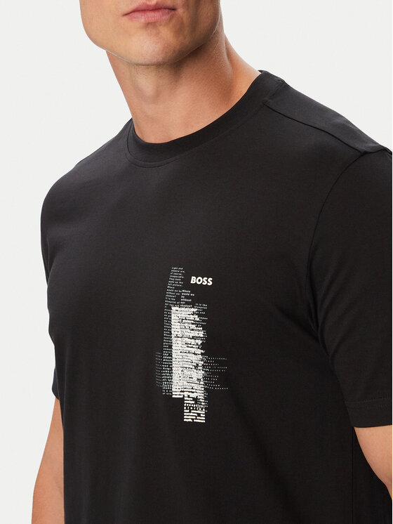 BOSS BOSS T-Shirt 50571291 Schwarz Regular Fit