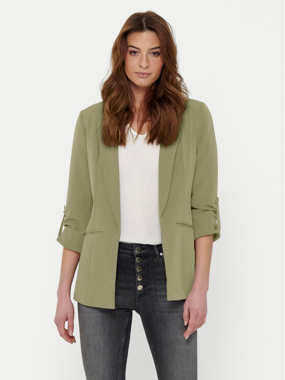 ONLY ONLY Giacca da abito Kayle 15218743 Verde Regular Fit