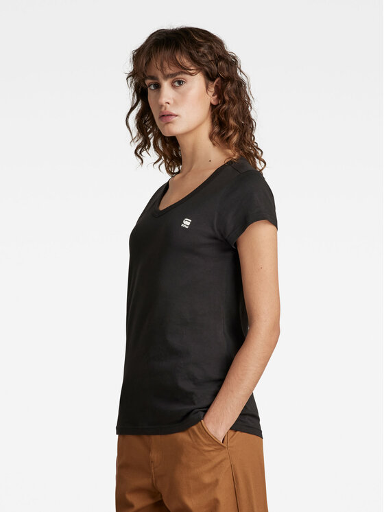 G-Star Raw G-Star Raw Marškinėliai D21314-4107-6484 Juoda Regular Fit