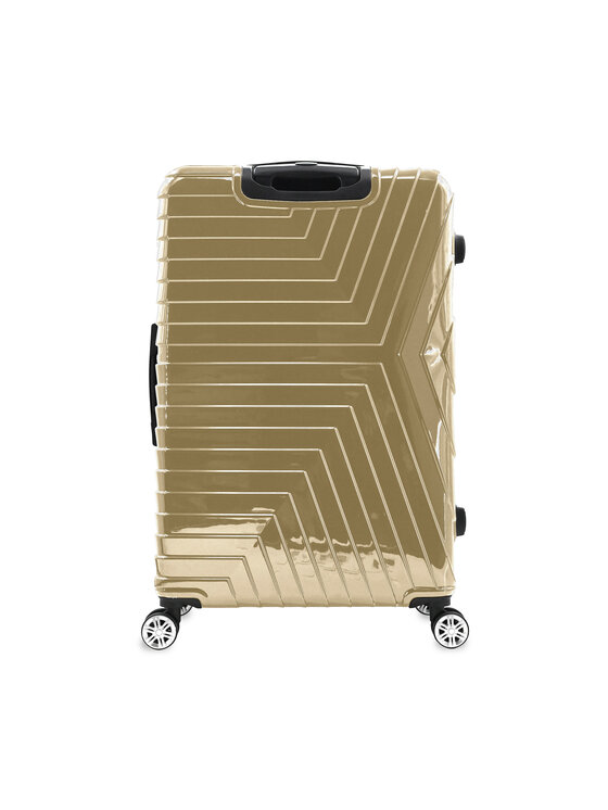 Semi Line Semi Line Μεγάλη Βαλίτσα T5763-3 Χρυσό