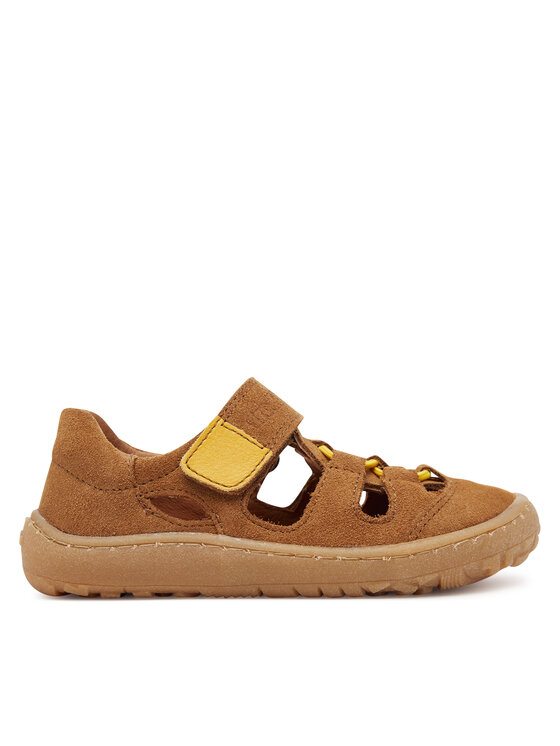 Dziecięce Sandały Froddo, Rozmiar 28, Brązowe, Barefoot Elastic Sandal G3150262-3 S