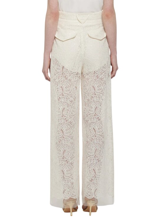 Simona Corsellini Simona Corsellini Spodnie zimowe pa01301-v0359 Beżowy Regular Fit