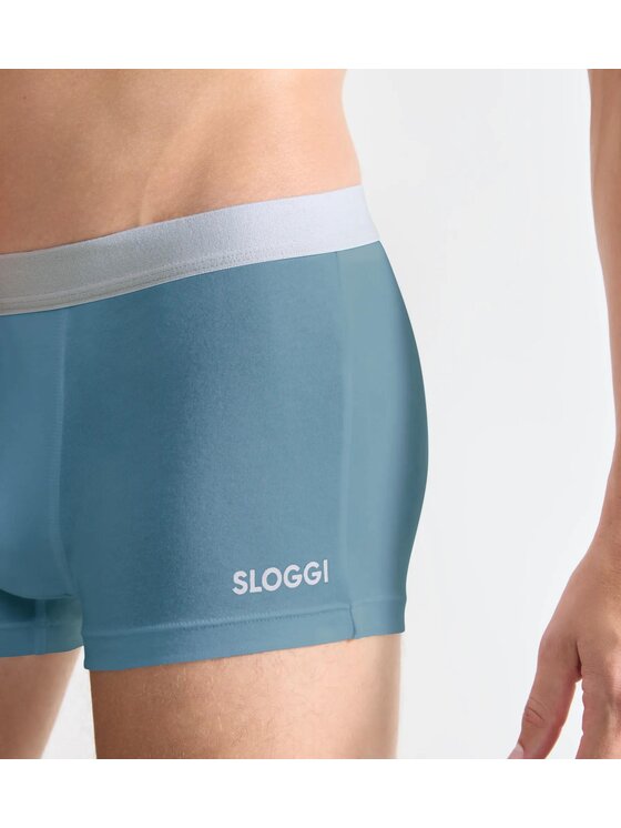 Triumph Triumph Figi klasyczne sloggi men GO ABC 2.0 Hipster 2P Niebieski